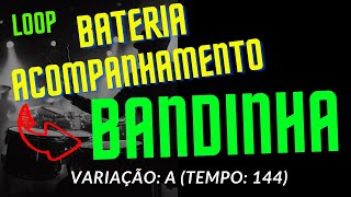 Ritmo Bandinha Variação A Tempo 144 [upl. by Groark536]