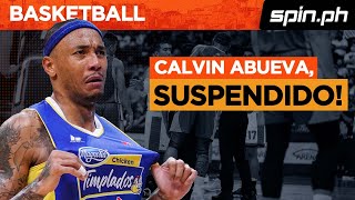 Calvin Abueva SUSPENDED  Spinph [upl. by Nesnah995]