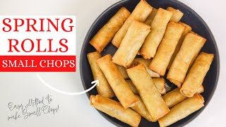 NIGERIAN VEGETABLE SPRING ROLL RECIPE [upl. by Nerraw]