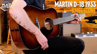 Martin Standard Series  D18 1933 Ambertone [upl. by Franni]