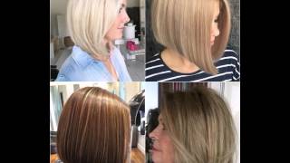 Medium Length Bob Haircut For Thick Hair [upl. by Azirb]