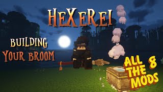 Minecraft in a Hurry  Hexerei Broom Tutorial [upl. by Hamaso356]