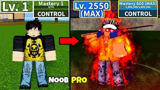 Beating Blox Fruits as Trafalgar Law Lvl 0 to Max Lvl Full Human v4 Awakening Noob to Pro [upl. by Syd]