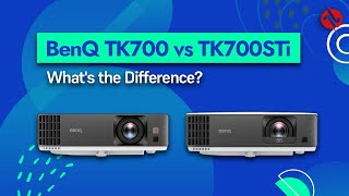 TK700 vs TK700STI Unleashing the Power of 4K Gaming  Which BenQ Projector Wins [upl. by Giffer]