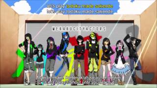 OP Mekakucity Actors Daze lyrics  English or Indo Subtitle Free download ASS file [upl. by Yecnuahc132]