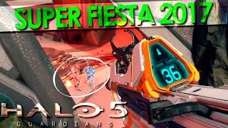 SUPER FIESTA DE AÑO NUEVO EN HALO 5 [upl. by Roxy631]