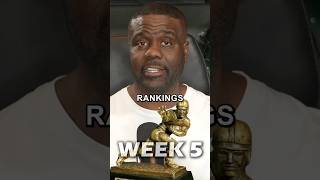 Top 5 HEISMAN Trophy Rankings Week 6 [upl. by Sophie]