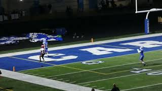 24 McBrideCB pass coverage vs Orchard Lake State Playoffs [upl. by Frodina]