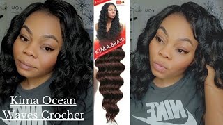 Kima Crochet Braids Ocean Wave 20quot 1B [upl. by Lenuahs]