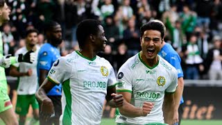 Hammarby Vs Halmstad 10 All Goals Analysis Extended Highlights Result [upl. by Oiliduab]