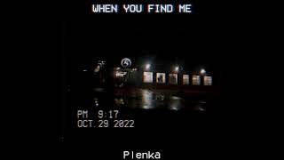 When You Find Me  Plenka REMIX [upl. by Arihppas]