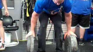 World Class Pinch Grip  Chad Woodall Double 245s with Old Yorks [upl. by Sluiter]