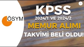 2024 KPSS ÖSYM MERKEZİ ATAMA TARİHLERİ AÇIKLANDI KPSS ATAMALARI NE ZAMAN YAPILACAK BELLİ OLDU [upl. by Dnob399]