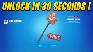 How To Get FIENDISH WAND Pickaxe For FREE In Fortnite   Free pickaxe [upl. by Trilby]