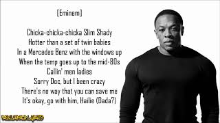 Dr Dre  Forgot About Dre ft Eminem Lyrics [upl. by Ednyl]