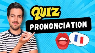 😄🎉 QUIZ  20 questions de PRONONCIATION en français  Améliore ta prononciation [upl. by Eciryt744]