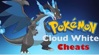 Pokemon Cloud White Cheats Mega Stone Rare Candy Mythical amp Legendary [upl. by Tnias]