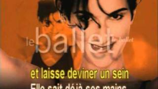 CELINE DION  DVD Karaoke Video  Le ballet [upl. by Akimet]