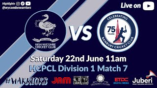 LIVE STREAM HWCC VS Banbury  Sat 22nd June  HCPCL Div 1 [upl. by Martinsen270]