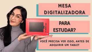 Como estudar com a mesa digitalizadora Vale a pena WACOM ONE CTL472 [upl. by Beebe]