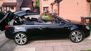 VW Eos Individual roof operation [upl. by Haissi]