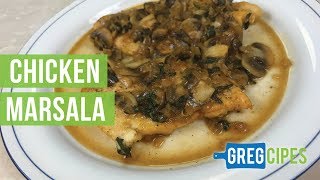 Chicken Marsala – Gregcipes [upl. by Bred]