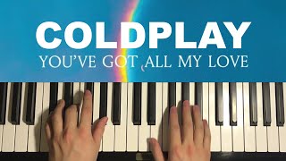 How To Play  Coldplay  All My Love Piano Tutorial Lesson [upl. by Wilhide873]