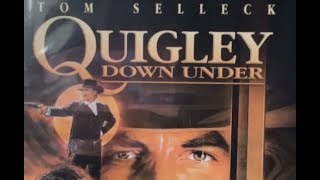 Quigley Down Under Shout Select Bluray Disc Unboxing and Review [upl. by Seibold17]