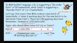 🔴 Reorder Point Calculation in 7 minutes ROP [upl. by Luapsemaj]