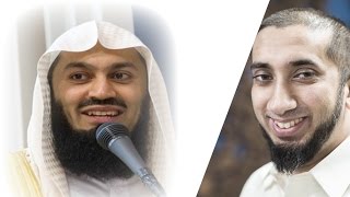 ❝I Love Mufti Menk  He is so Cool❞  Nouman Ali Khan [upl. by Ahsaei]