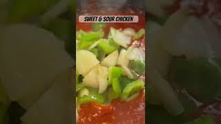 Delicious Sweet amp Sour Chicken served with Vegetable fried Rice Chinese food Inspired Recipe [upl. by Novyat977]