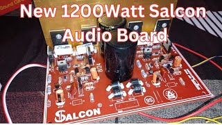 100100WATT NEW VERSION💯 AMPLIFIER BOARD UNBOXING SALCON 1200WATT GOLD BOARD [upl. by Noit]