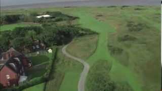 Briars flyover  Royal Liverpool Golf Club Hoylake [upl. by Jone492]