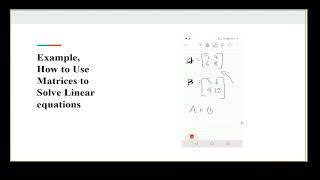 How are Matrices Used [upl. by Marcelline92]