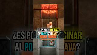 ¿Es posible cocinar un pollo en MINECRAFT como en la Película minecraft minecraftshorts [upl. by Ennaus]