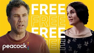 Peacock  Great Entertainment is Finally Free  Now Streaming [upl. by Nellac295]