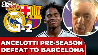 Ancelotti reveals the truth behind Real Madrid’s loss to Barca [upl. by Kristopher]