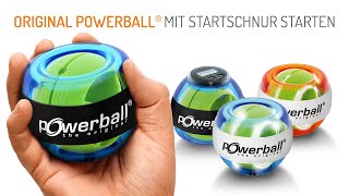 Original Powerball® Handtrainer mit Startschnur starten [upl. by Airetak]