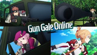 Gun Gale Online new characters  Sword Art Online 3 HD [upl. by Derf354]