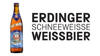 Erdinger  Schneeweisse  HopZine Beer Review [upl. by Oilcareh]