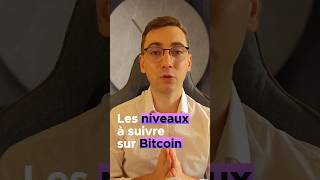 Bitcoin senfonce quels niveaux techniques surveiller  Analyse technique BTC [upl. by Nosnej806]