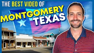 Montgomery Texas  The BEST video tour vlog of Montgomery Texas on Lake Conroe [upl. by Crofton143]