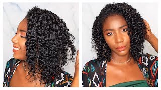 FLAT TWIST OUT on Straightened Natural Hair  My DOUBLE TWIST METHOD  Simply Subrena [upl. by Ledua]