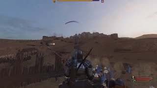 Husn Fulq Town Opacity siege battle in Mount amp Blade II Bannerlord [upl. by Acus]