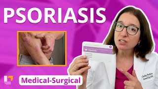 Psoriasis Integumentary System  Medical Surgical Nursing  LevelUpRN [upl. by Poler]