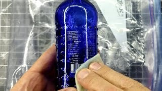 Remove Labels From Glass Bottles  Experiment [upl. by Anihtyc]