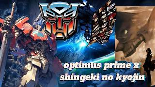 Optimus Prime x Shingeki no Kyojin capítulo 85 la guerra [upl. by Toms]