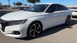 2022 Honda Accord Sport Sedan McAllen Mission Edinburgh Weslaco Pharr [upl. by Nosirb]