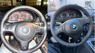 BMW E46 Lenkrad Demontage und Tausch [upl. by Grenville]