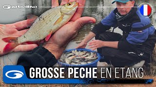 TRÈS GROSSE PÊCHE de GARDONS en Étang 🎣 Trucs et Astuces pour bien débuter la Saison avec Garbolino [upl. by Mercie]